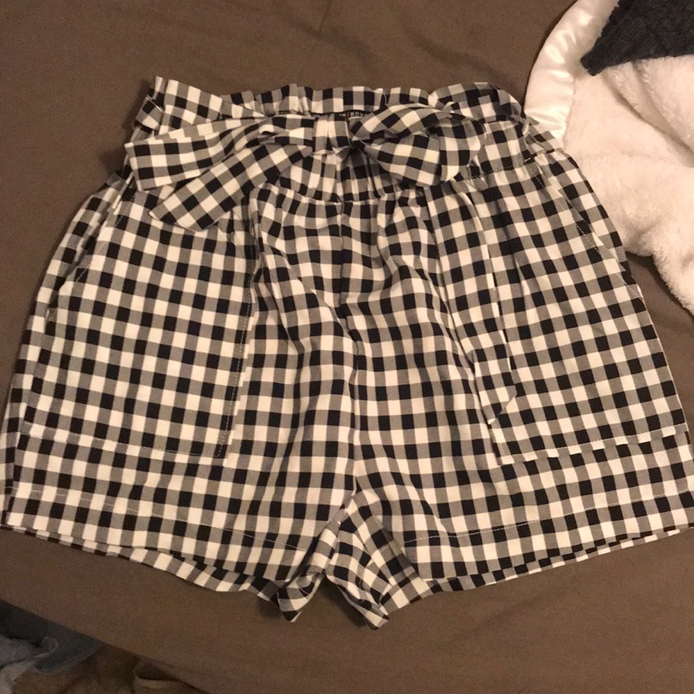 Gingham Shorts